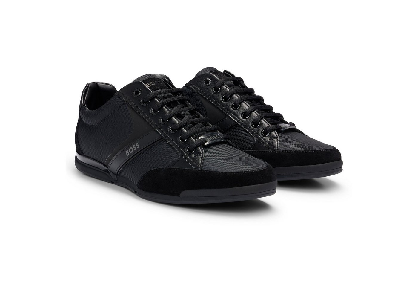 BOSS Herren Sneaker Polyester Saturn Lowp mx A N Sneaker von BOSS
