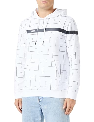 BOSS Herren Soody 1, White100, M EU von BOSS