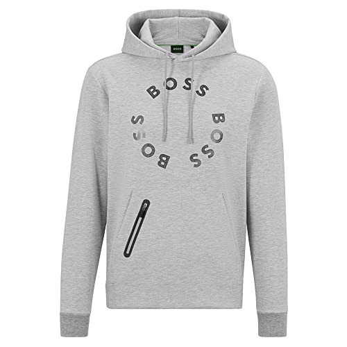 BOSS Herren Soody 2 Sweatshirt, Light/Pastel Grey59, XL von BOSS