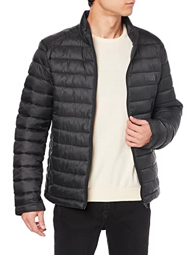 BOSS Herren Steppjacke Calanos Schwarz 46 von BOSS