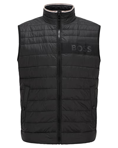 BOSS Herren Steppweste DAROLAN schwarz (15) 48 von BOSS