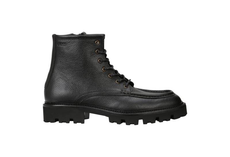 BOSS Herren Stiefel Leder Julyo Halb gr Stiefel von BOSS