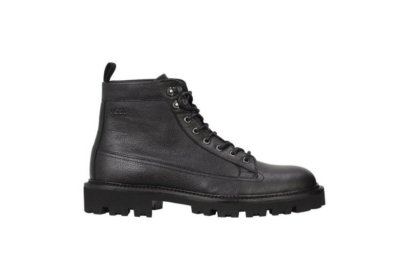 BOSS Herren Stiefel Leder Julyo Halb grhk Stiefel von BOSS