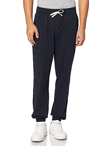 BOSS Herren Stripe Pants, Dark Blue, M von BOSS