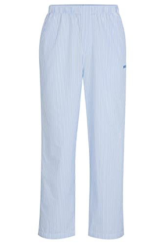 BOSS Herren Pyjamahose Schlafanzughose Schlafhose Nightwear Stripe Pants, Farbe:Mehrfarbig, Artikel:-470 Blue/White Striped, Größe:2XL von BOSS