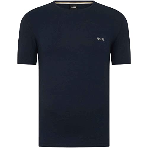 BOSS Herren T-Shirt, Dark Blue403, XL von BOSS