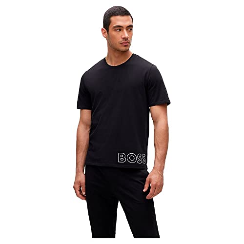 BOSS Herren T-Shirt, Modern, Schwarz3, XXL von BOSS