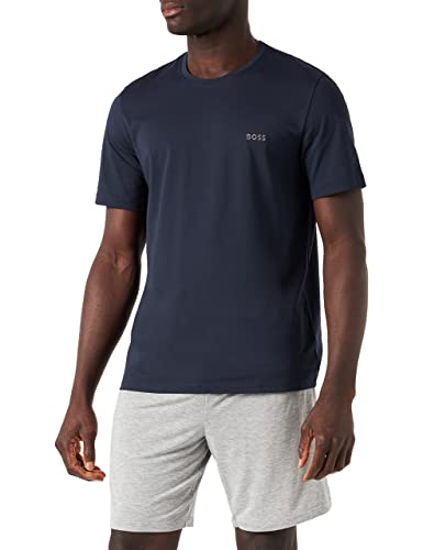 BOSS Herren T-Shirt Mix & Match mit Logo, DarkBlue, M von BOSS