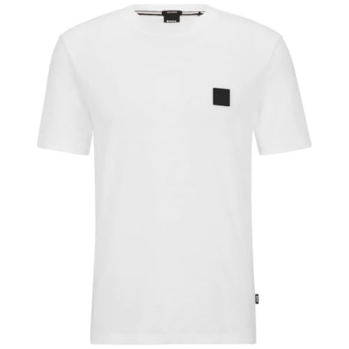 BOSS Herren T-Shirt Tiburt Weiß XX-Large von BOSS