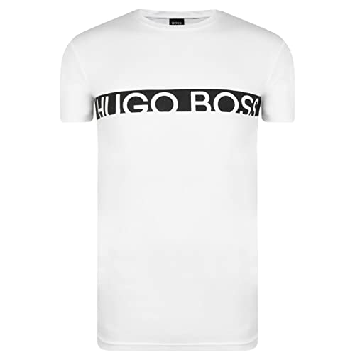 BOSS Herren T-shirt Rn T Shirt, Weiß (Natural 101), M EU von BOSS