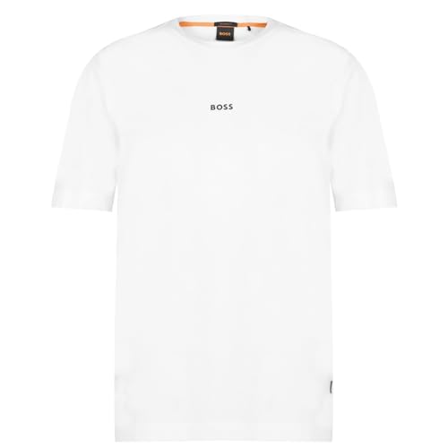 BOSS Tchup Herren T-Shirt, T-Shirt, 50473278, Weiß, 50473278 XL von BOSS