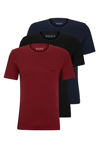 BOSS Men TShirtRN 3P Classic Open Miscellaneous977, L von HUGO BOSS