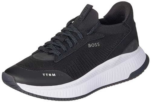 BOSS Herren TTNM EVO_Slon_knsd Running, Black, 44 EU von BOSS