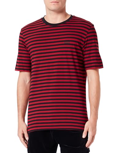 BOSS Herren TalesStripe, Medium Red614, XL EU von BOSS