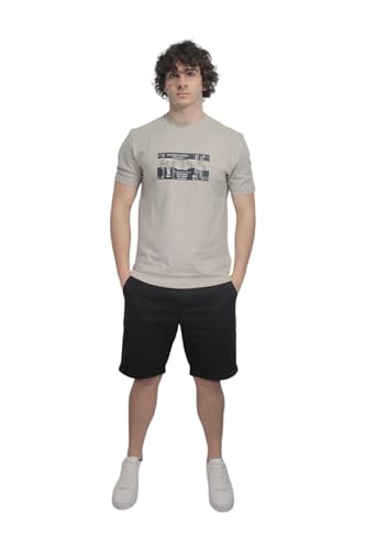 BOSS Herren Te_BossTicket T_Shirt, Light Beige271, M von BOSS