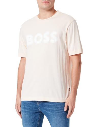 BOSS Herren TeDigitalLogo, Open Beige290, XL EU von BOSS