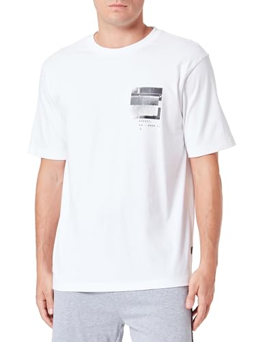 BOSS Herren TeReboot, White100, 3XL EU von BOSS