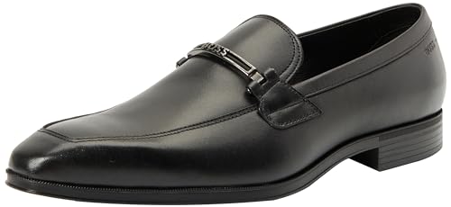 BOSS Herren Theon buhw Loafer, Black1, 40 EU von BOSS