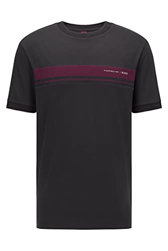 BOSS Herren Tiburt 290 PS T-Shirt aus Bio-Baumwolle mit Capsule-Logo von BOSS