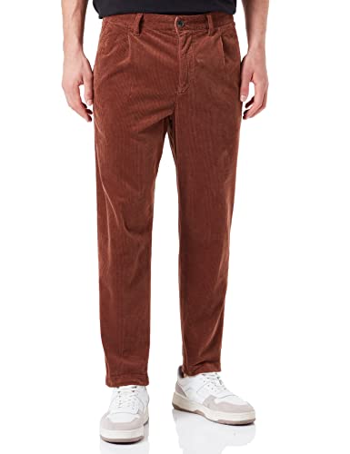 BOSS Herren Trousers TROUSERS FLAT, Open Brown, 32W / 32L EU von BOSS