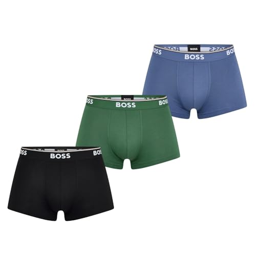 BOSS Herren Trunk, 3er Pack Power, Assorted 961, XL von BOSS