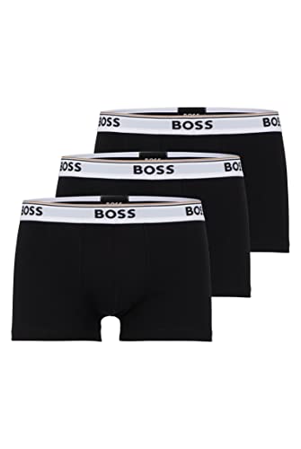 BOSS Herren Trunk, 3er Pack Power, Open Black 994, S von BOSS