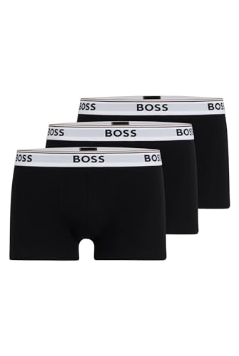 BOSS Herren Trunk 3p Co/EL Boxershorts, Open Miscellaneous 994, XXL EU von BOSS
