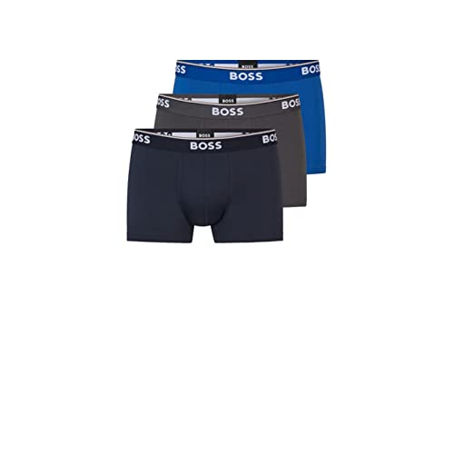 BOSS Herren, Boxershorts, Open Blue 487, L von HUGO BOSS