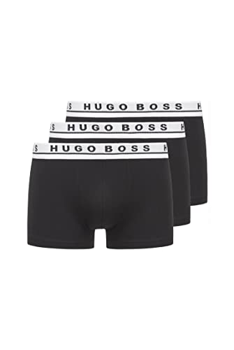 BOSS Herren Trunk 3p Co/EL Boxershorts, Mehrfarbig (Open Miscellaneous 994), M EU von BOSS