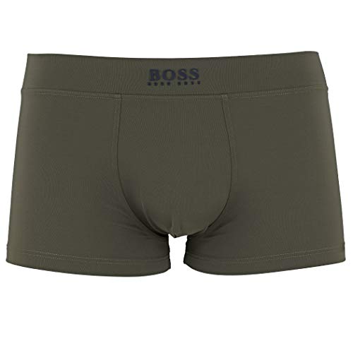 BOSS Herren Trunk CW Energy Boxershorts, per Pack Grün (Medium Green 310), Small (Herstellergröße: S) von BOSS