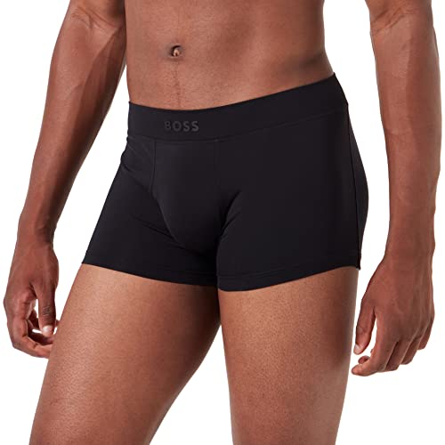 BOSS Herren Boxershorts Boxer Unterhose Shorts Trunk Energy, Farbe:Schwarz, Größe:M, Artikel:-001 Black von BOSS