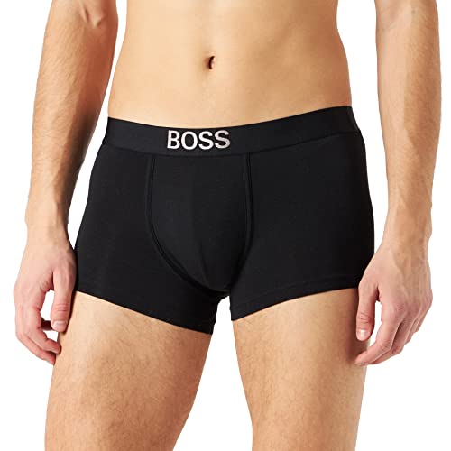 BOSS Herren Trunk Identity Boxershorts, Black1, M von BOSS