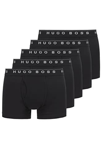 BOSS Herren Trunks, 5er Pack, Black, XL von BOSS