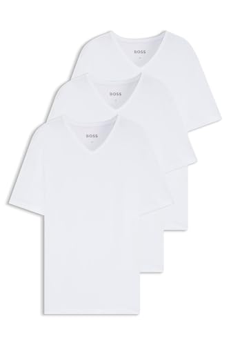 BOSS Herren T-Shirt Vn 3p Co T-Shirt, New White, XXL BOSS Herren T-Shirt Vn 3p Co T-Shirt, New White, XXL von BOSS