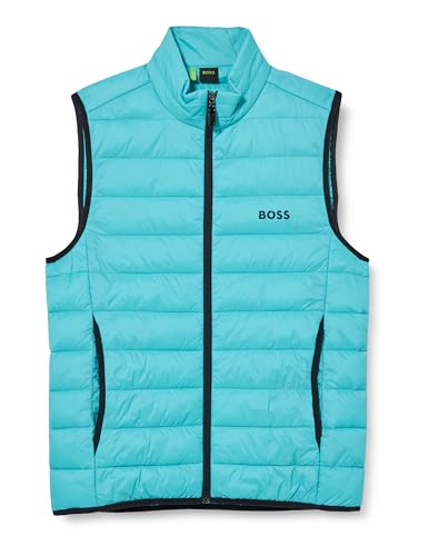 BOSS Herren V_Thor Outerw_Waistcoat, Open Green367, XL von BOSS