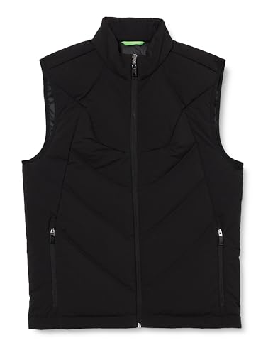 BOSS Herren V_Titanium Down_Waistcoat, Black1, S von BOSS