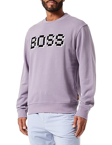 BOSS Herren Weglitchlogo, Medium Purple511, XXL EU von BOSS