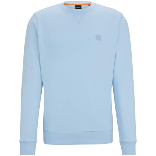 BOSS Herren Westart Sweatshirt, Open Blue460, XXL von BOSS