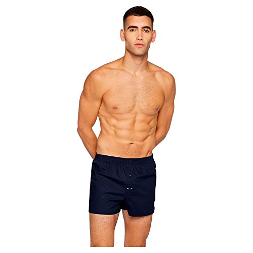 BOSS Herren Woven Boxer RA 2.0 Boxershorts aus Baumwolle mit mittlerer Bundhöhe und exklusivem Logo von BOSS