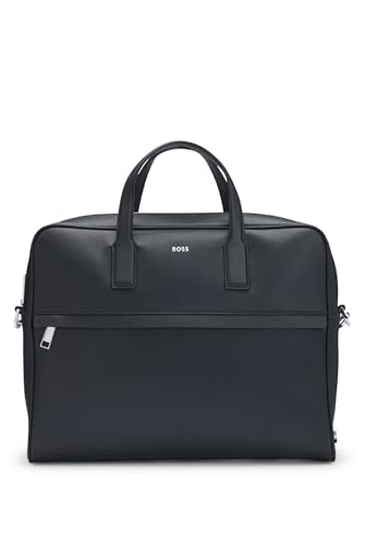 BOSS Zair_S doc case Herren Messenger, Black1 von BOSS