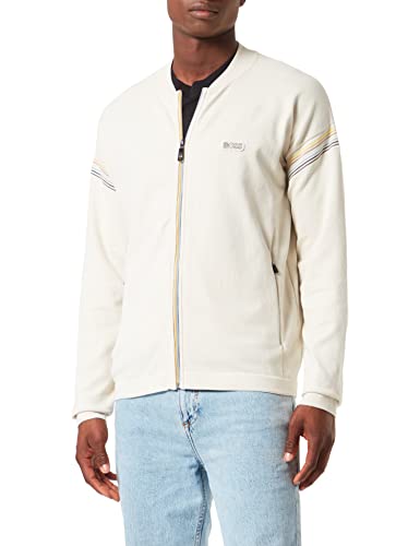 BOSS Herren Zarelli Strickjacke, Open White131, L von BOSS