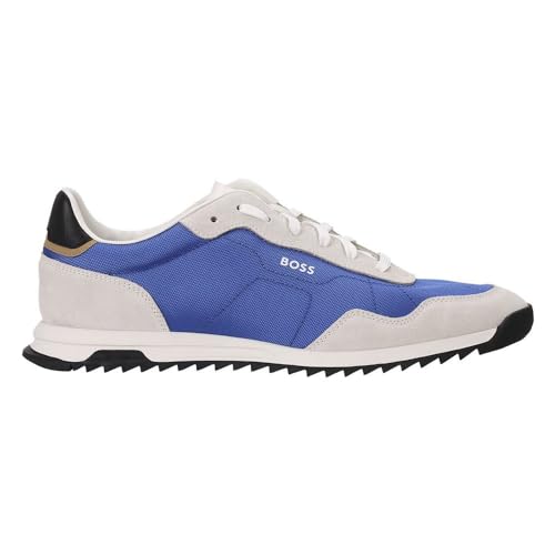 BOSS Herren Zayn_Lowp_lttx Low_Profile, Open Blue462, 43 EU von BOSS