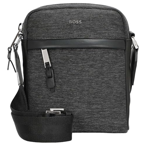 BOSS Highway - Zip Umhängetasche 21 cm dark grey von BOSS