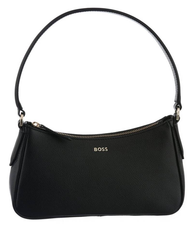 BOSS Hobo Alyce S Hobo BM, Umhängetasche, Damen Handtasche, Schultertasche mit Reißverschluss von BOSS