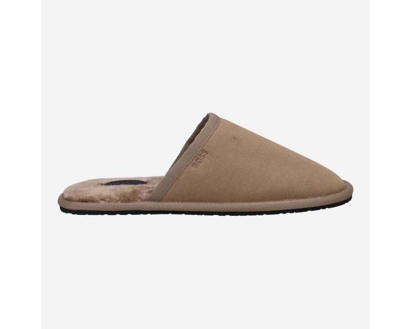 BOSS Boss Home_Slip, Hausschuhe, Braun, Herren Hausschuh von BOSS
