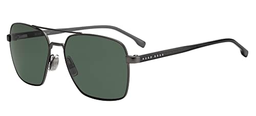 BOSS Unisex 1045/s/it Sunglasses, SVK/QT MTRUTH BLK, One Size von HUGO BOSS