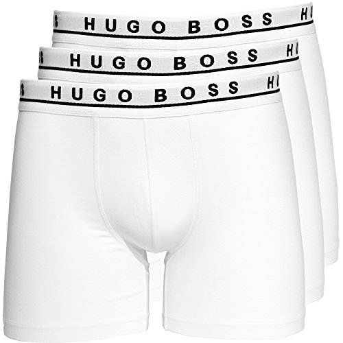 BOSS Hugo 3er Pack Cyclist NEU etwas länger geschnitten Boxer Shorts Pants Short XL 54 7 3X weiß von HUGO BOSS