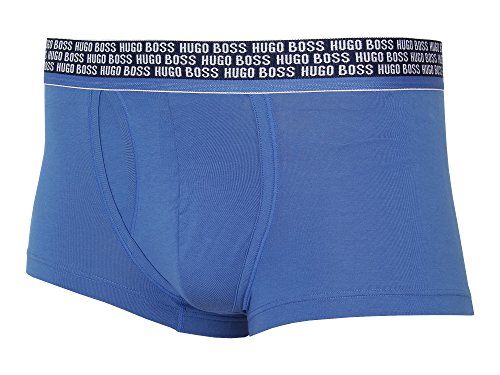 BOSS Hugo Boss Herren Boxershorts Trunk Comfort (L, 423Medium Blue) von HUGO BOSS