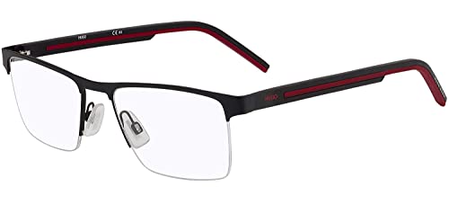 BOSS Hugo Unisex Hg 1066 Sunglasses, BLX/19 MT BLK RED, 55 von HUGO BOSS