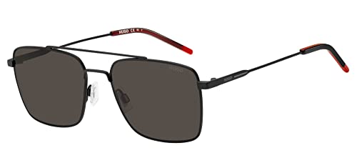 Hugo Boss Unisex Hg 1177/s Sunglasses, 003/IR MATT Black, One Size von HUGO